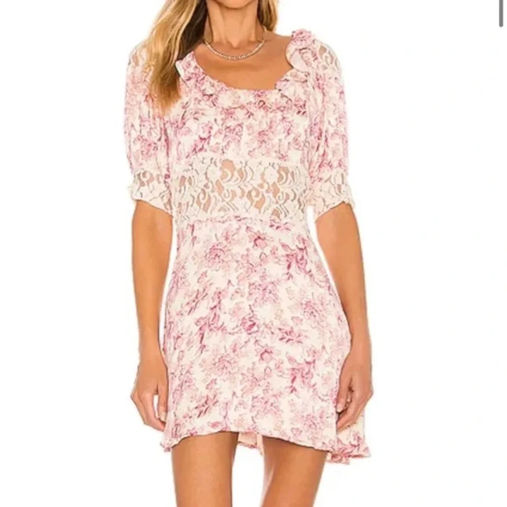 FREE PEOPLE Lucie Mini Dress ~ Size 6 ~ NEW  - 🌷͙֒ ~ Retails $128.00